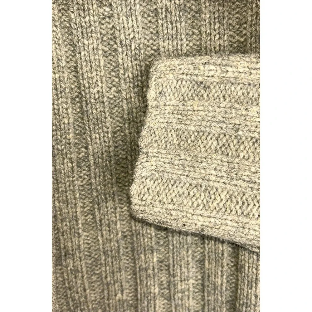 Vintage GAP 100% Lambswool CELTIC KNOT Cable Knit FISHERMAN's Sweater MEN XL